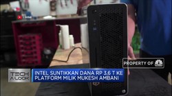 Intel Suntikkan Dana Rp 3,6 T ke Platform Milik Mukesh Ambani