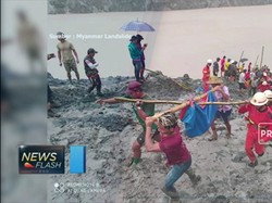 Longsor Tambang di Myanmar Sebabkan Ratusan Orang Tewas