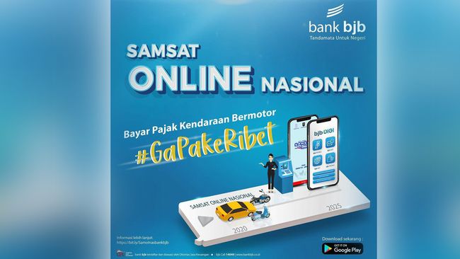 Untuk Negeri Bank Bjb Sukseskan Samsat Online Nasional