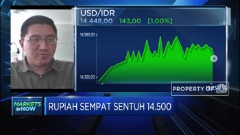 Sempat Sentuh 14.500/USD, Koreksi Rupiah Dinilai Masih Wajar