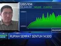 Sempat Sentuh 14.500/USD, Koreksi Rupiah Dinilai Masih Wajar