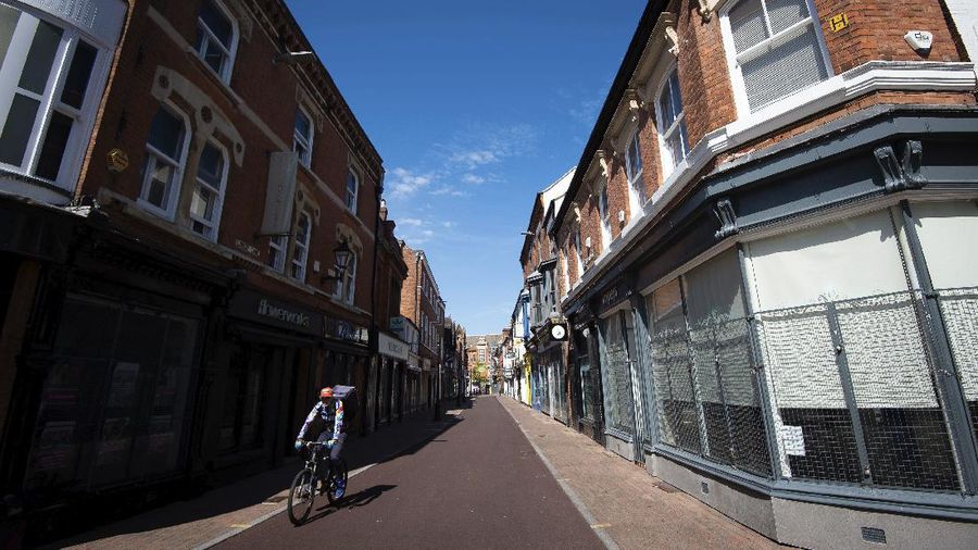 Virus Outbreak Britain Leicester