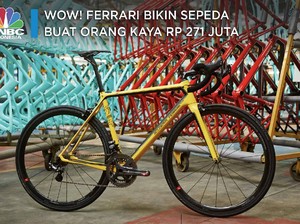 Wow! Ferrari Bikin Sepeda Buat Orang Kaya Rp 271 Juta