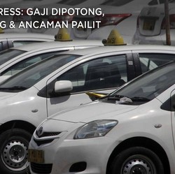 Derita Taxi Express: Potong Gaji, Utang Naik & Ancaman Pailit