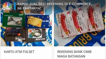 Heboh Jual Beli Rekening Bank di Online Shop, Ini Faktanya!