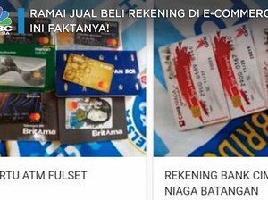 Heboh Jual Beli Rekening Bank di Online Shop, Ini Faktanya!