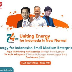 Menperin Beberkan Penyelamatan IKM & UMKM di HUT ke-74 BNI