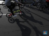 Ramai-ramai Gowes Pakai Aplikasi Bertarif Rp3.000/15 Menit