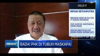 Bos Garuda: New Normal, Penumpang Pesawat Belum Maksimal