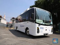 Awal Tahun, 20 Bus Listrik Bakrie Mulai Mengaspal di Jakarta