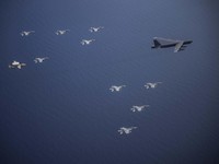 Panas ke China, AS Kirim 3 Bomber Siluman ke Samudra Hindia