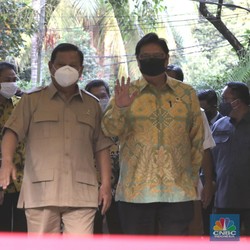 Airlangga Sampai Prabowo Kumpul Bahas Tanggul Raksasa Jakarta