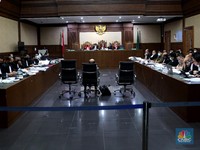 Usai Ditunda, Intip Suasana Sidang Lanjutan Korupsi Jiwasraya