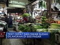 Tercatat 833 Pedagang di Pasar Terkena Covid-19