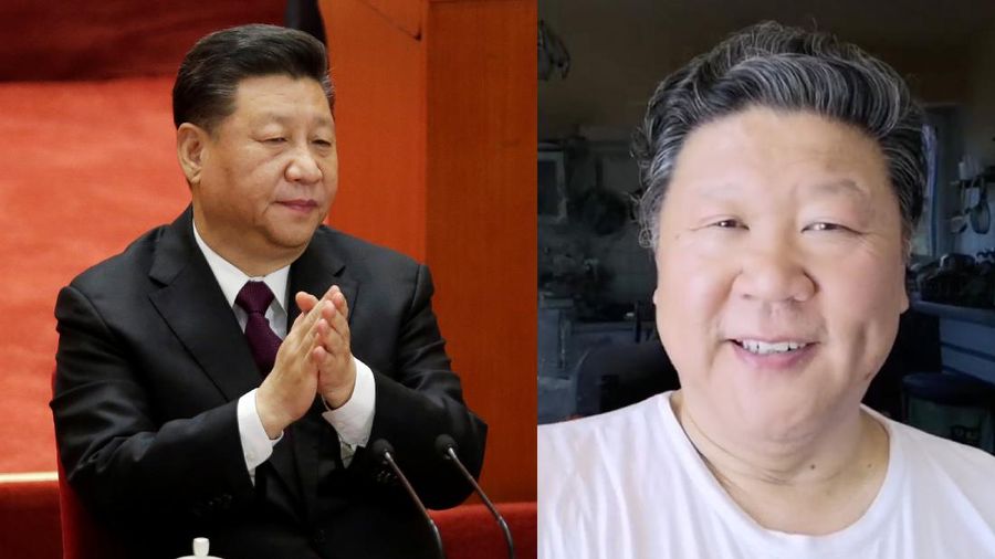 Xi Jinping and Liu Keqing