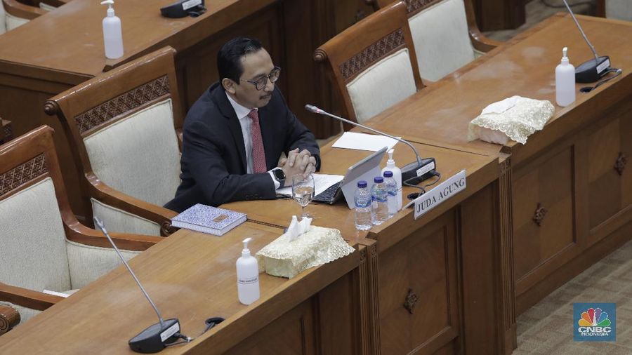 Fit and proper test, Juda Agung (CNBC Indonesia/ Tri Susilo)