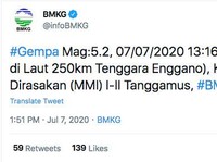 Pasca Subuh, 4 Gempa Bumi Besar Landa Indonesia