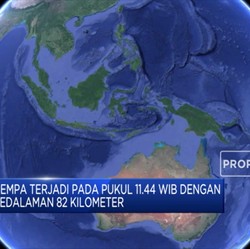 Gempa M 5,4 Guncang Rangkasbitung