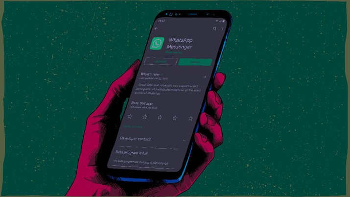 Infografis: Sederet Kecanggihan WhatsApp yang Punya Update Baru