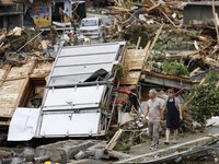 Banjir Buat Jepang Porak-poranda, Ini Penampakannya