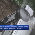 Korban Tewas Banjir & Longsor Jepang Mencapai 50 Orang