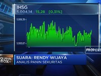 AwaI Perdagangan, IHSG Tembus  Level 5.000