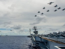 Abaikan China, Tetangga RI & AS Latihan Militer Besar di LCS