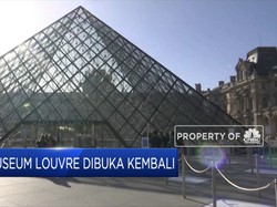 Museum Louvre Paris dan Cafe di Sau Paulo Dibuka Kembali