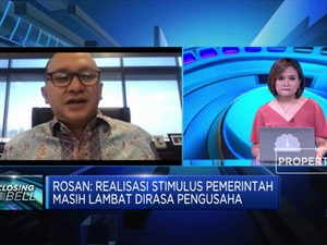 Rosan Roeslani: Realisasi Stimulus Pemerintah Masih Lambat