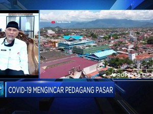113 Pedagang Positif Corona, Walkot Padang Jelaskan Sebabnya