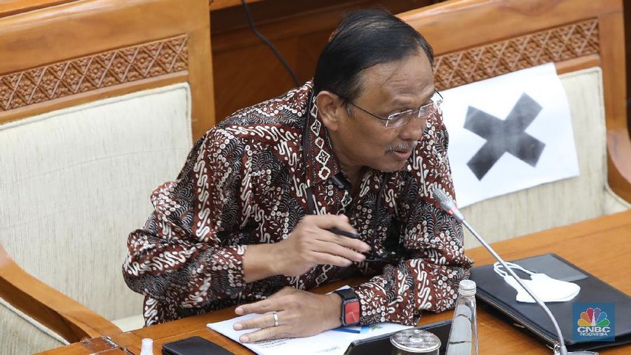 Direktur Utama Perum Perumnas, Budi Saddewa Soediro (CNBC Indonesia/ Muhammad Sabki)