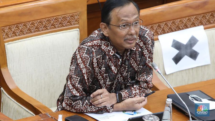 Direktur Utama Perum Perumnas, Budi Saddewa Soediro (CNBC Indonesia/ Muhammad Sabki)