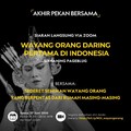 Lestarikan Budaya, Pertamina Gelar Wayang Orang Virtual