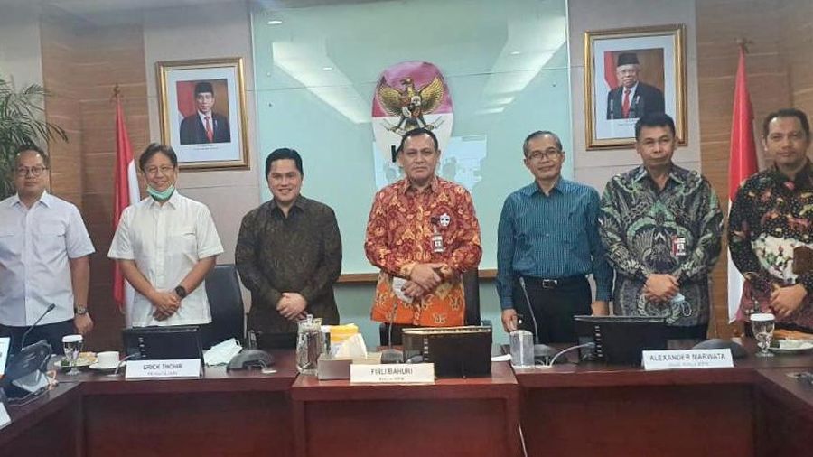 Menteri BUMN sambangi KPK (Dok. Kementerian BUMn)