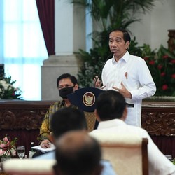 Di Depan Prabowo Cs, Jokowi: Kondisi Saat Ini Mengerikan!