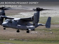 RI akan Borong Pesawat Osprey 'Tanker Terbang' Buatan AS