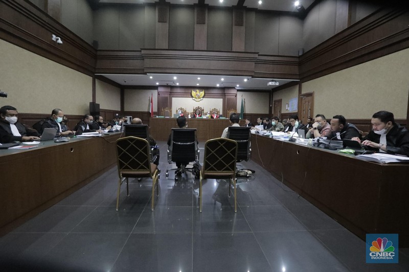Heru Hidayat, tersangka kasus Jiwasraya. (CNBC Indonesia/Ferry Sandi) Heru Hidayat, tersangka kasus Jiwasraya. (CNBC Indonesia/Ferry Sandi)