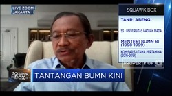 Tanri Abeng: Baiknya Tak Ada Piutang BUMN ke Pemerintah