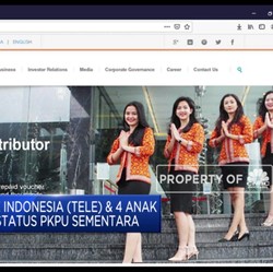 TELE & 4 Anak Usahanya Berstatus PKPU Sementara