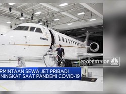 Di Tengah Pandemi Permintaan Sewa Jet Pribadi Meningkat