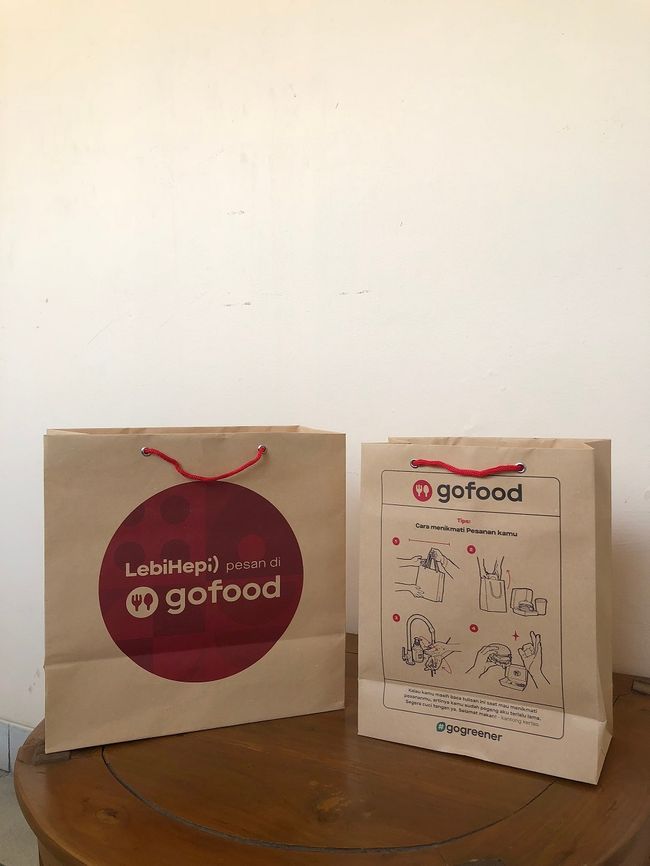 Demi Bumi, Gojek Ajak Para Usaha Kuliner Diet Kantong Plastik