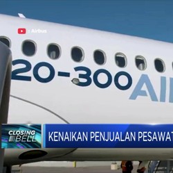Penjualan Pesawat Airbus Naik 50% di Bulan Juni