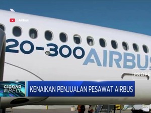 Penjualan Pesawat Airbus Naik 50% di Bulan Juni