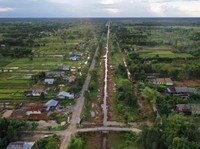Ini Penampakan Lumbung Pangan yang Jadi Duet Jokowi-Prabowo
