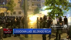 Lockdown Lagi, Ibu Kota Serbia Ricuh