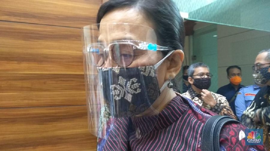 Menteri Keuangan Sri Mulyani (CNBC Indonesia/Lidya Julita Sembiring)