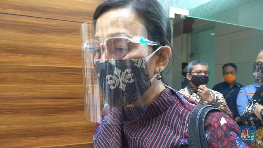 Menteri Keuangan Sri Mulyani (CNBC Indonesia/Lidya Julita Sembiring)