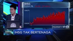 Pasar Khawatirkan PDB RI, IHSG Ditutup di Zona Merah