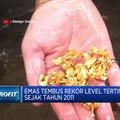 Emas Tembus USD 1.921/Oz, Tertinggi Sejak 2011