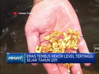 Emas Tembus USD 1.921/Oz, Tertinggi Sejak 2011